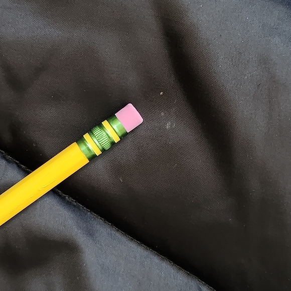 Goose Down Vest Quilted Puffer Black Fall Winter Outdoors Cabincore Warm Medium - Picture 14 of 14